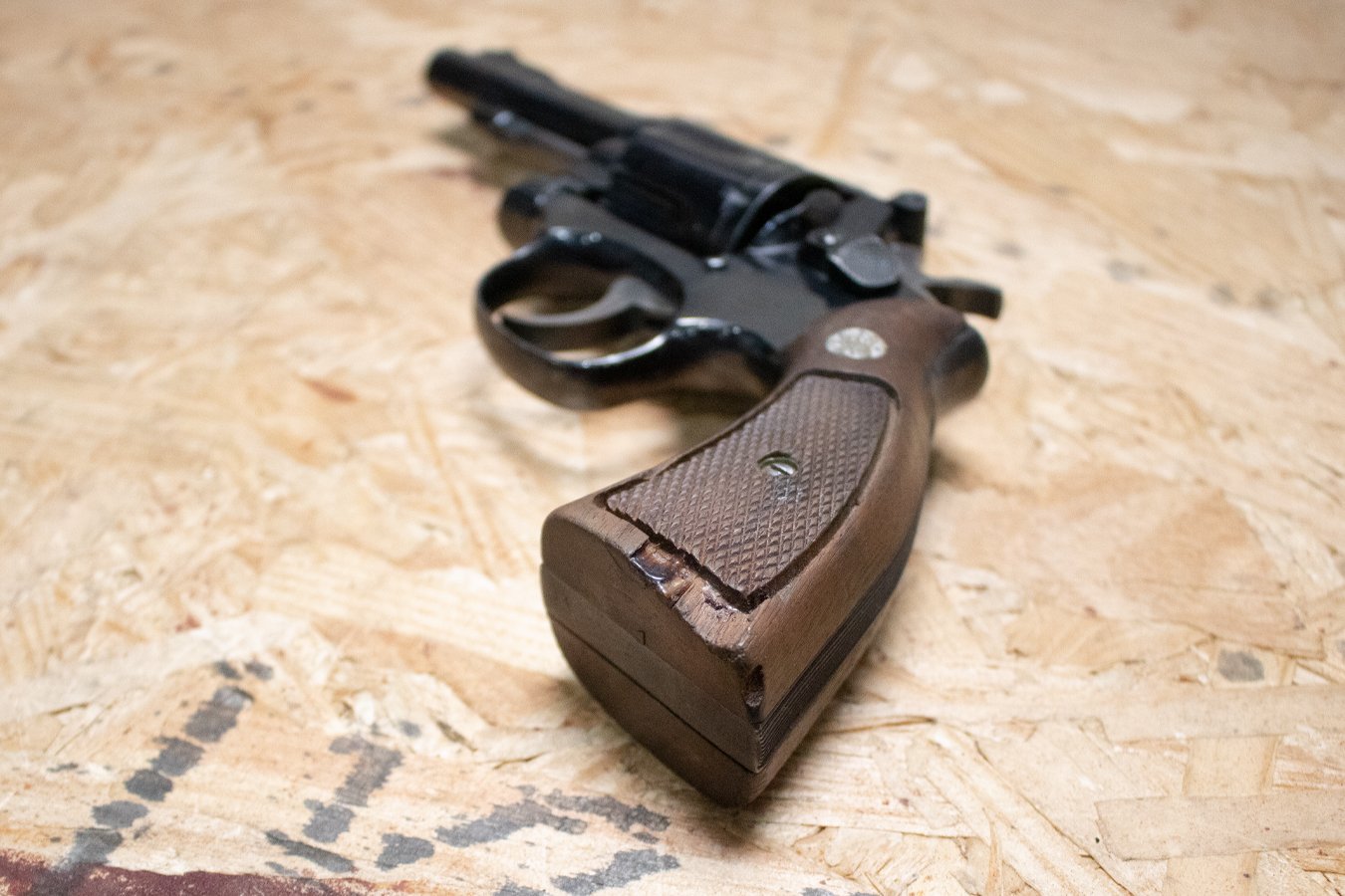 SMITH AND WESSON 15-3 38 Special Police Trade-In Revolvers